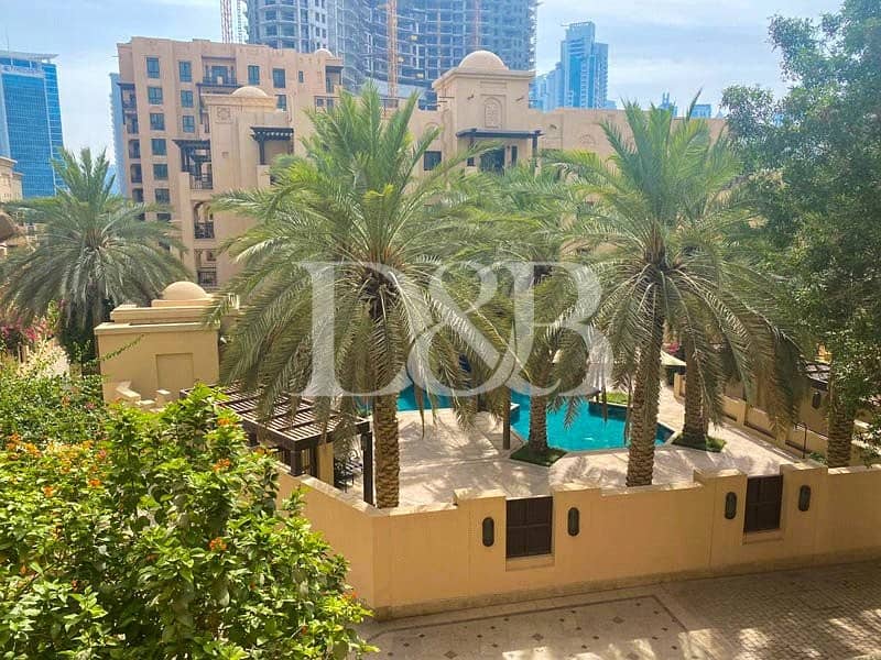 Pool View | Quiet | Well Maintained 1 Bedroom