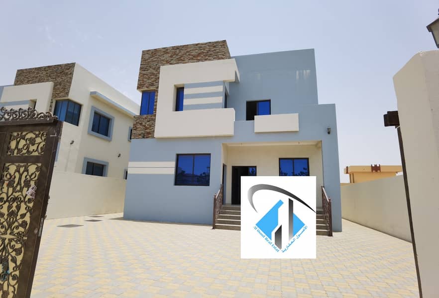 hot deal New Villa For Sale In Ajman Two Floors High Quality finish and good Location excellent price.
