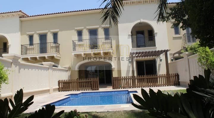 Single Row with Private Pool|With Rent refund Single Row with Private Pool|With Rent refund