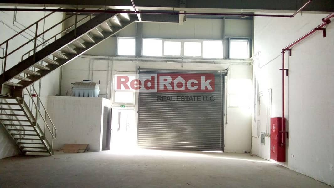 Aed 21/Sqft for 3018 Sqft Warehouse with Mezzanine in Jebel Ali Aed 21/Sqft for 3018 Sqft Warehouse with Mezzanine in Jebel Ali