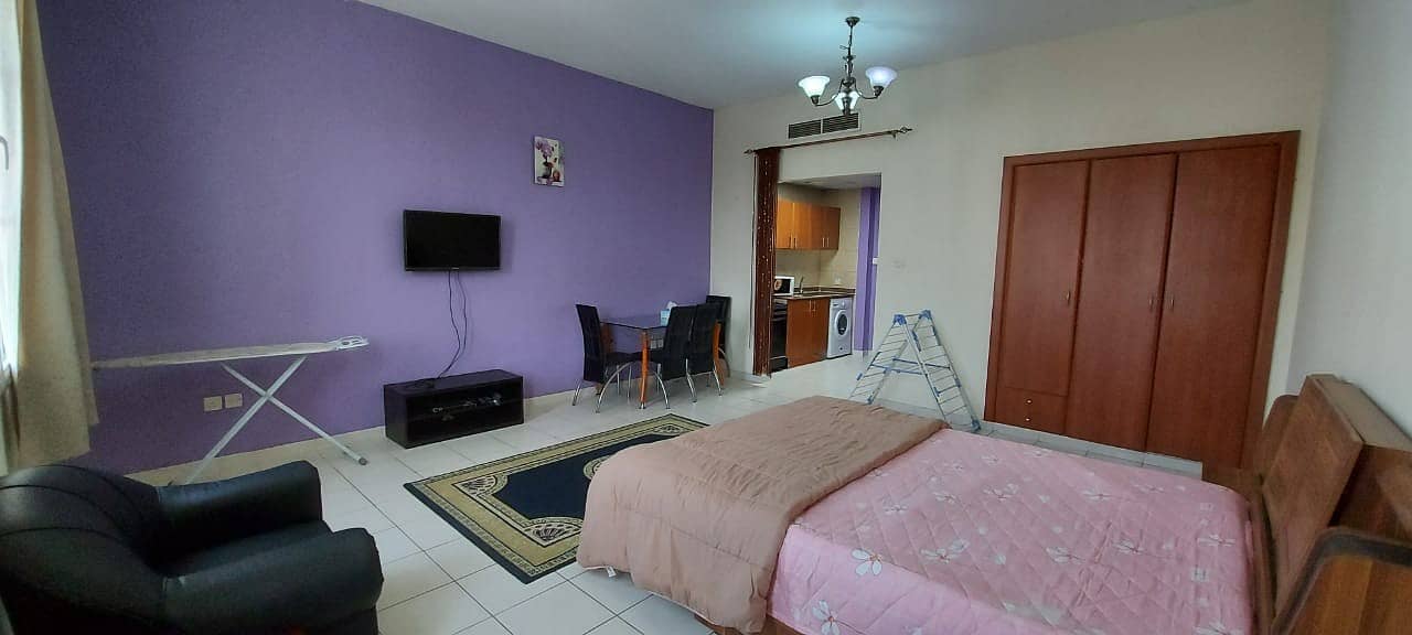 Studio available on Monthly Rent Basis in France Cluster International City Dubai.
