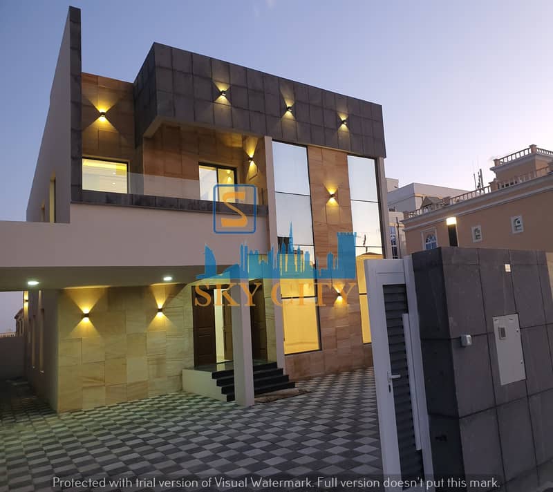 Modern villa personal building villa for sale on ajman negotiable price