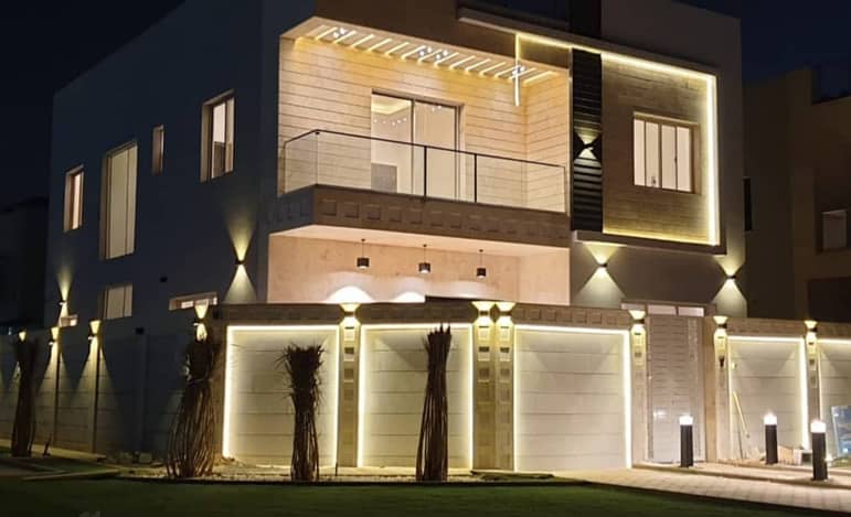 With all the banking facilities, a villa of the best modern finishes, new first inhabitant, in a very good location, near Sheikh Mohammed bin Zayed Street, without commission from the buyer, and the price is negotiable.