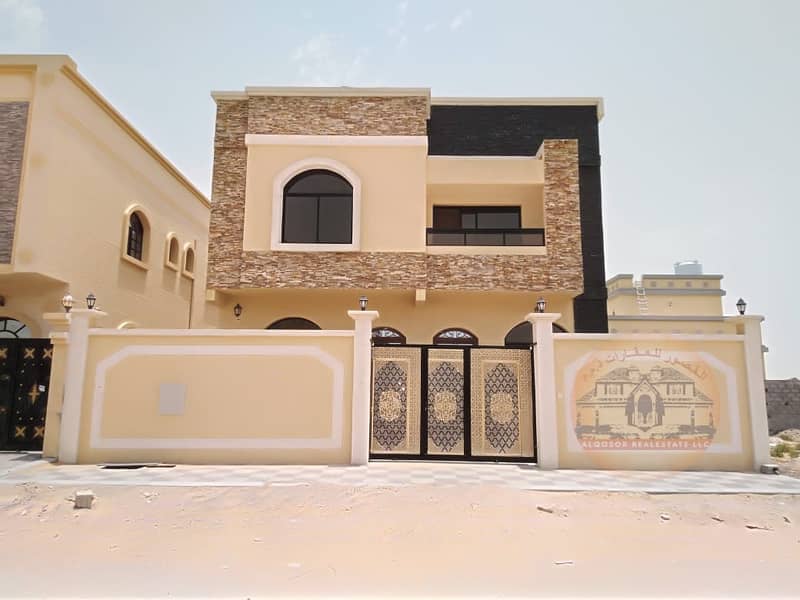 Villa for sale in Ajman, Al Helio 2 area, close to Sheikh Mohammed Bin Zayed Road