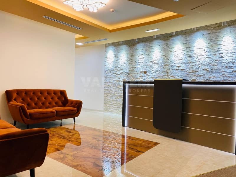 FURNISHED AND SERVICED OFFICE FOR RENT IN BUSINESS BAY