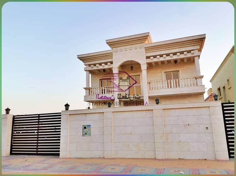 New villa for sale, excellent finishing, central air conditioning