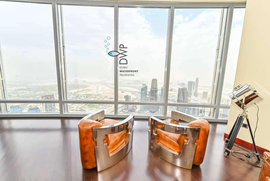 103rd Floor BURJ KHALIFA |APT 10303| 4 Bedroom Penthouse | Most Exclusive Address With Unbeatable Views of Dubai !