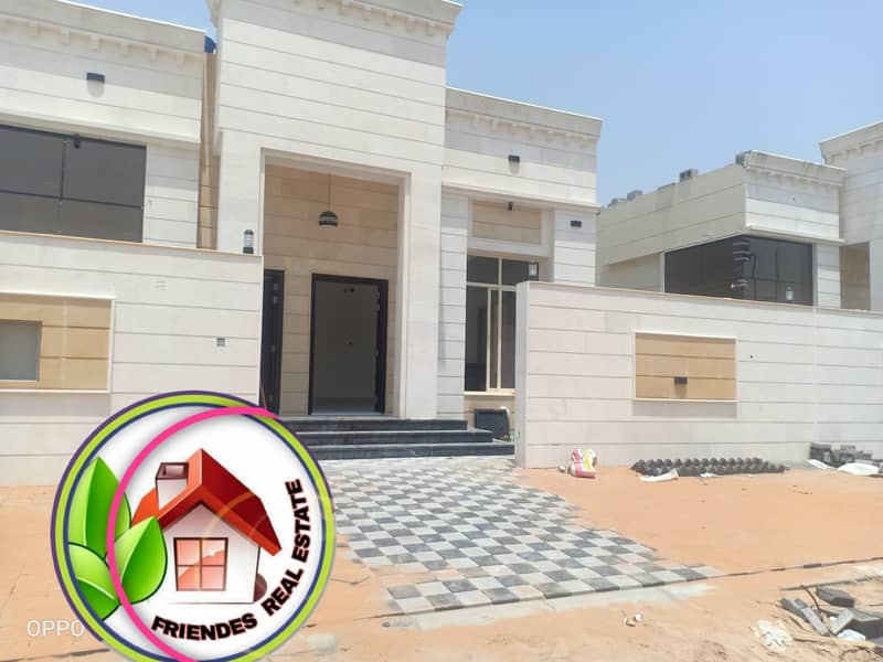 Modern villa for sale with attractive specifications and great finishing at a very excellent price behind Al-Hamidiya garden with jasmine on the neighbor street