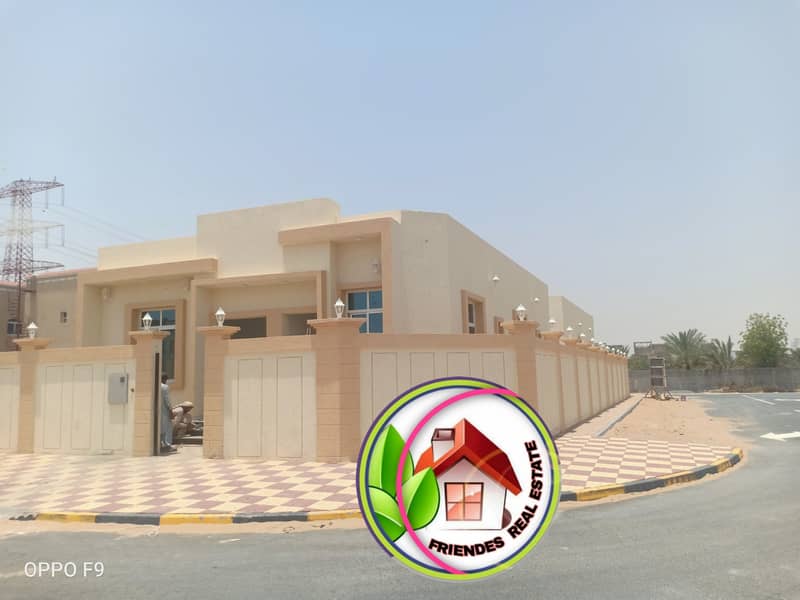 New villa for sale in Jasmine on the street near the corner of two streets very elegant finishes and a great price directly from the owner with bank financing with less bank interest