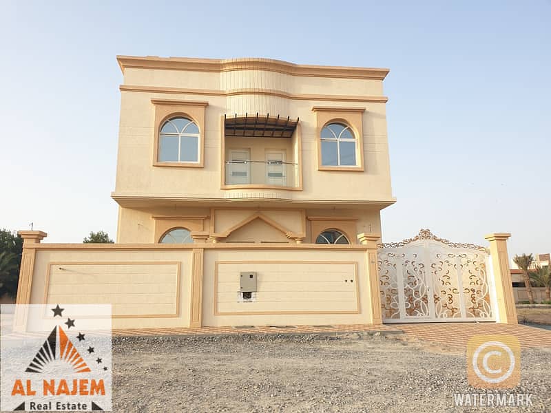 Enjoy luxury plush villas Ajman Deluxe finishing in a very excellent location The villa is freehold with payment facilities for all nationalities. luxury villa Brand New  for sale in Ajman free hold for all nationality