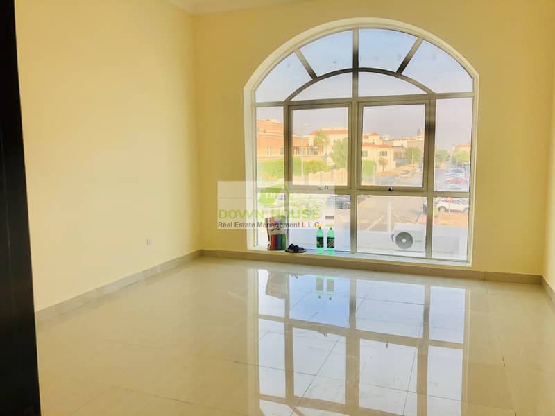 Brand new 1 bhk flat for rent in al nahyan area nearby shopping center