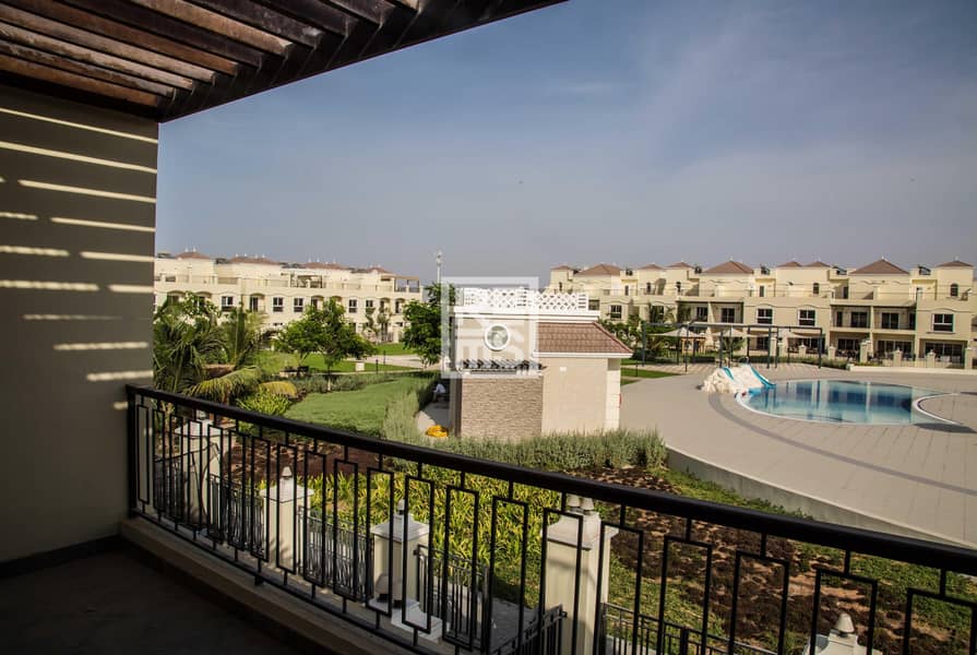 4BR Outstanding Pool View Bayti Townhouse