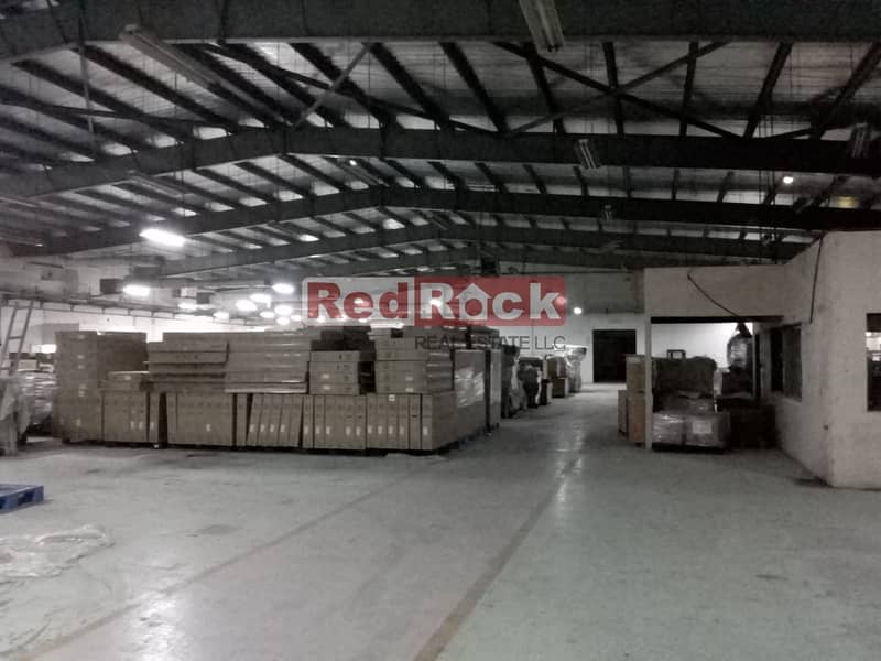 35650 Sqft Warehouse with 300 KW Power in Jebel Ali