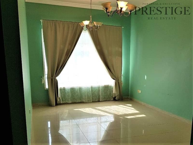 12 Chqs  | Close to Metro | 1 Bed Semi Furnished |