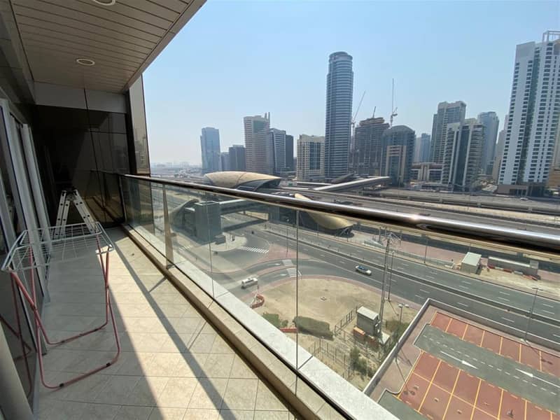 Near Metro/Tram | With Balcony | Sheik Zayed View