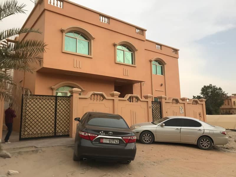 HOT OFFER , VILLA FOR RENT 6 BEDROOM WITH MASTER BATH NEAR MAIN ROAD IN AL MOWHAIT 3 AJMAN. .