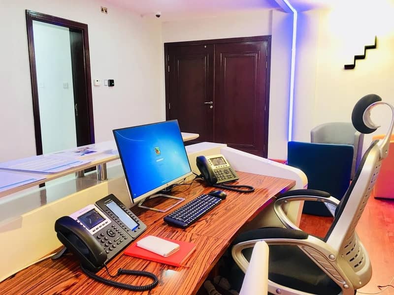 Big Brand new office for rent in Mussaffa