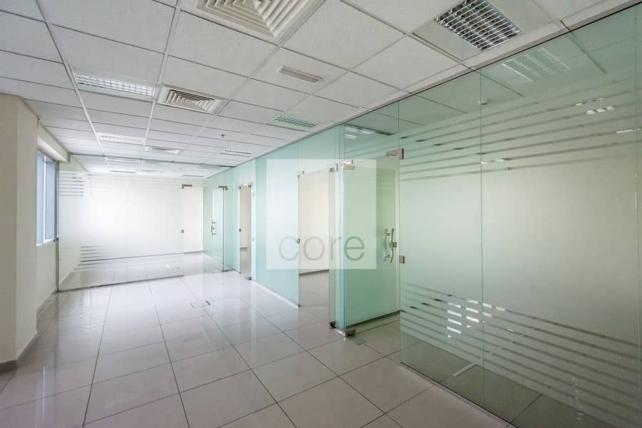 7 Mid floor fitted with partitions office