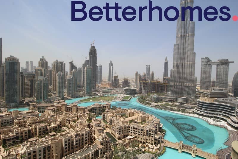 Burj Khalifa & Fountain View | Balcony