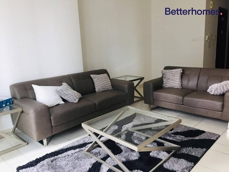 Fully Furnished 1 bed | Chiller Free | Vacant