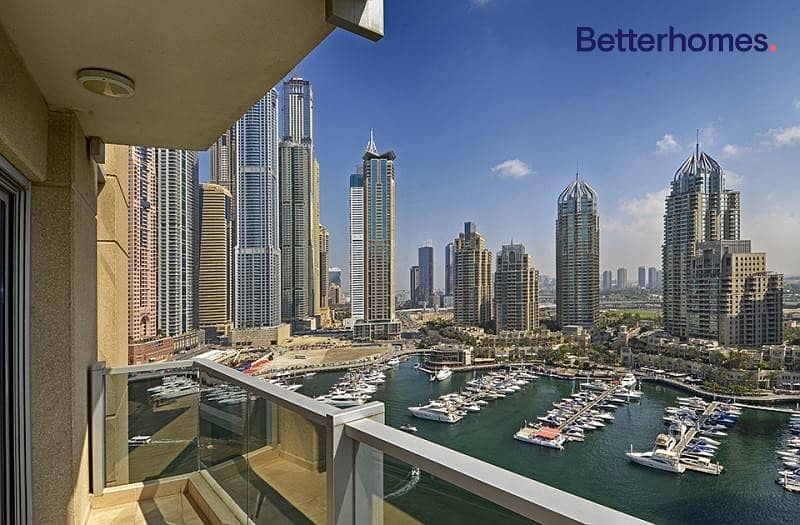 Full Marina View | 3 Bed | Marina Tower