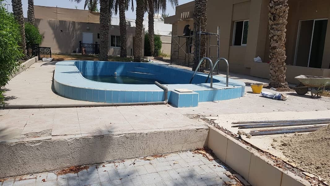 *** Superb Deal – Luxury 3BHK Single storey villa with pool in Al Mansura area, Sharjah