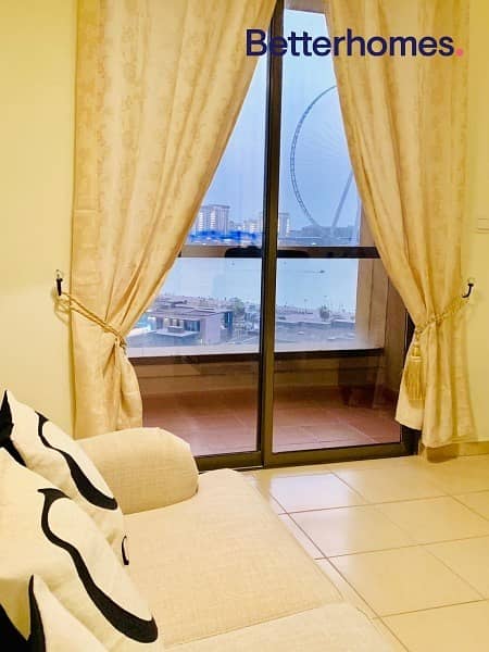 Luxury 1 bed | Full Sea view | Fully Furnished