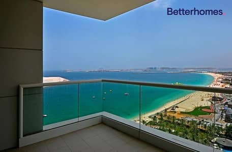 Palm Jumeirah & Sea View| Open Kitchen|Unfurnished