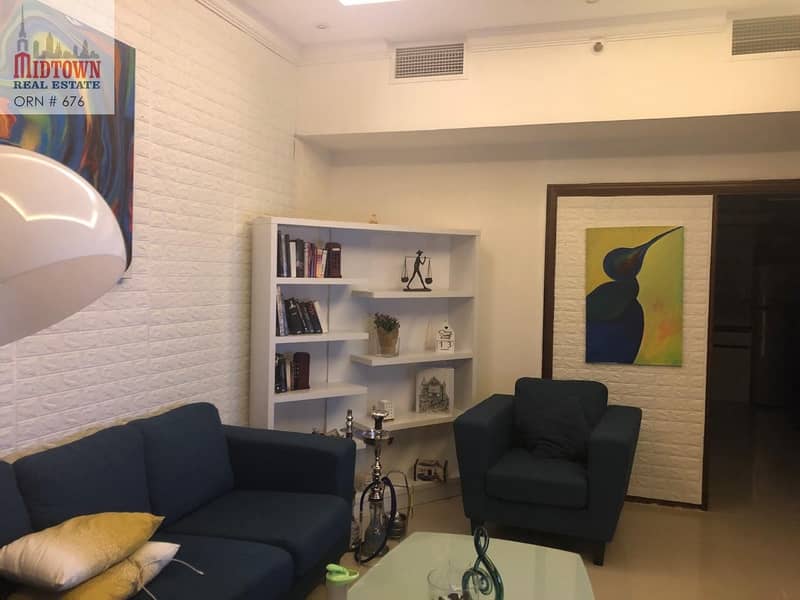 2 FULLY  FURNISHED | POOL VIEW  |  2 BEDROOM| UPGRADED FOR SALE IN WARSAN 4