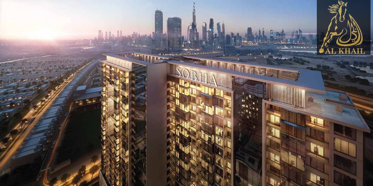 Splendid 1BR Apartment for sale in Sobha Hartland View of Dubai Canal