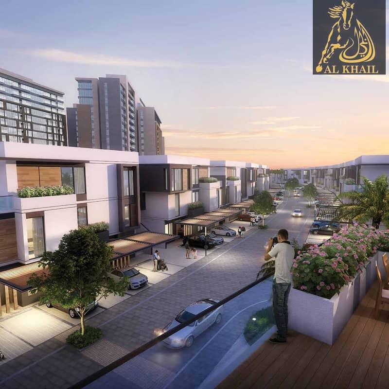 Large Elegant 2BR Townhouse for sale in Dubai South | Easy Payment Plan | Pay Only 5% Down Payment | Accessible Location