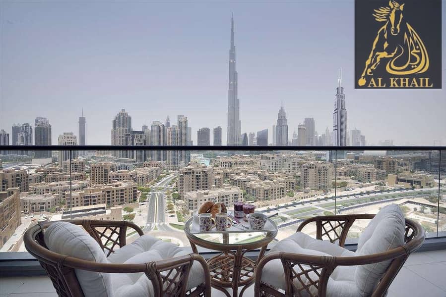 Burj Khalifa View Magnificent 3BR Apartment in Downtown Flexible Payment Plan