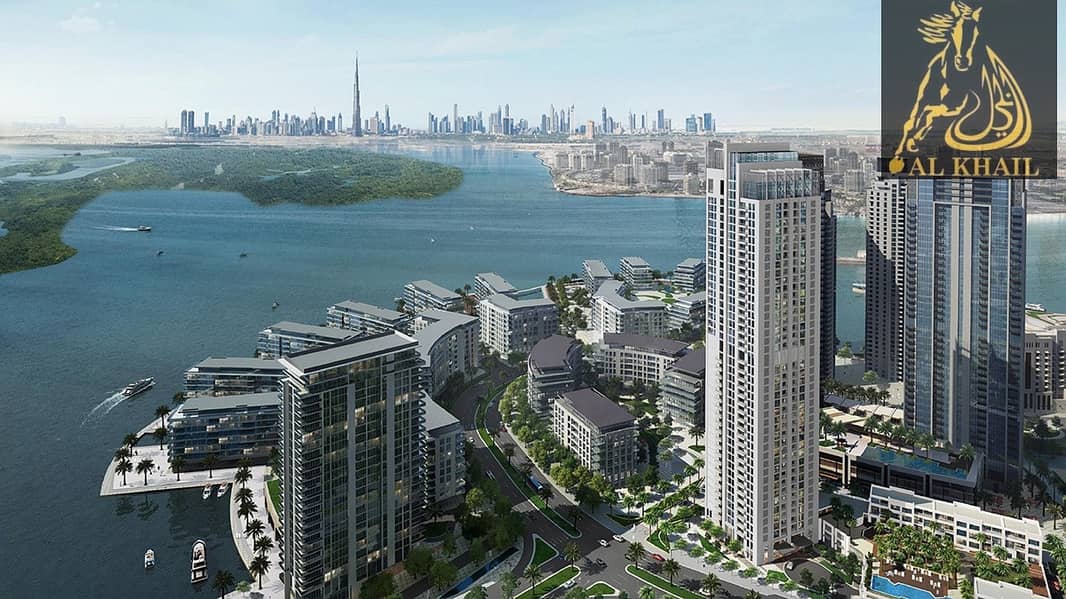 Luxurious 3BR Waterfront for sale in Dubai Creek Harbour 3 Years Post Handover