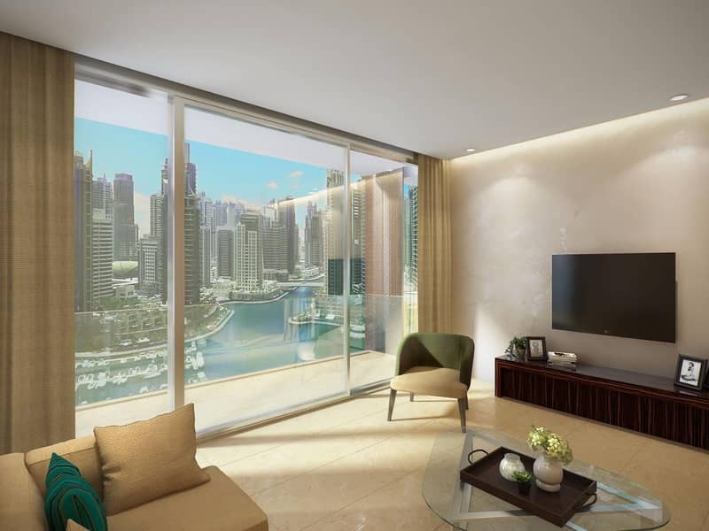 Best Investment! Luxurious 2BR Apartment for sale in Dubai Marina | 5Yrs Post handover | 100% DLD Waiver | Best Location