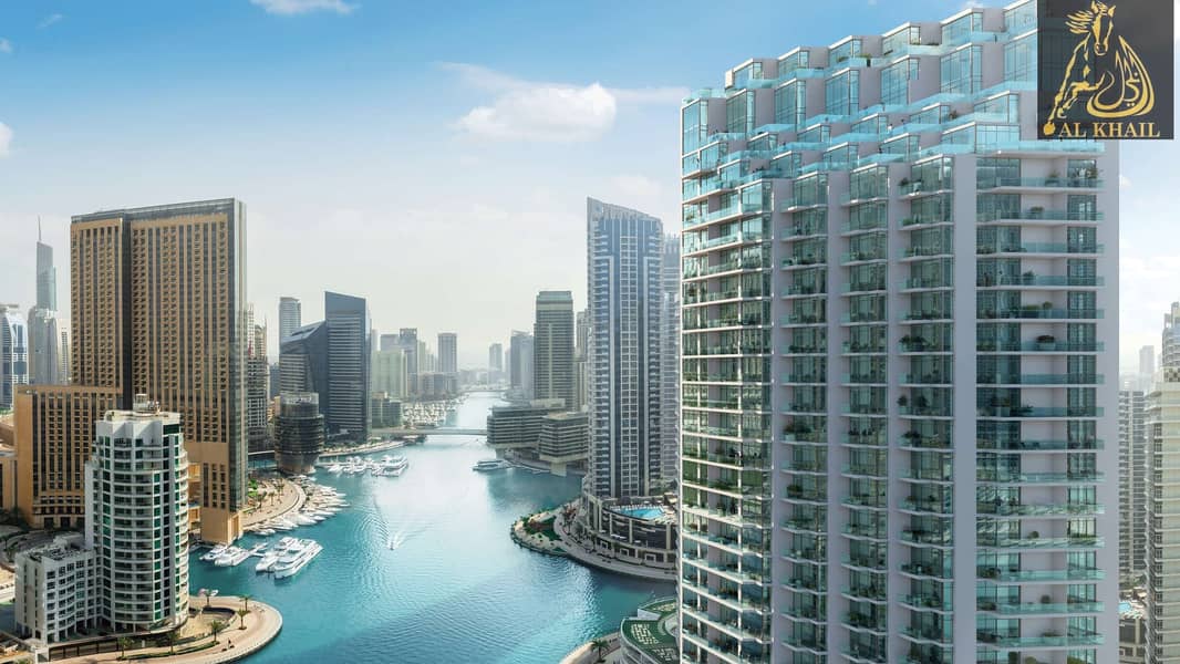 Luxury 2BR Apartment + Study + Maids in Marina Waterfront Panoramic Marina Views