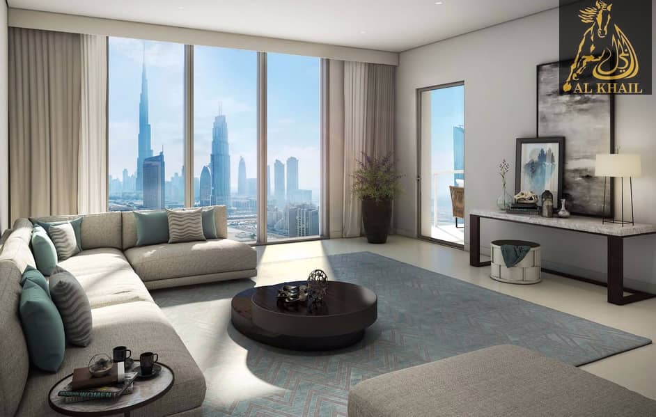 Own an Amazing 2BR Apartment for sale in Downtown Dubai | 3 Years Post handover | Dubai Fountain & Burj Khalifa Views