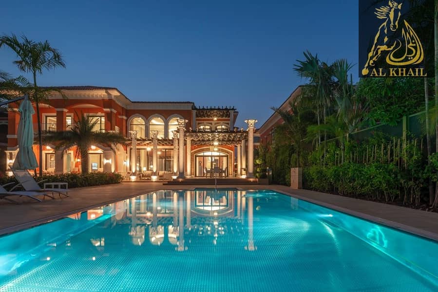 Luxury Ready Furnished 7BR Villas in Palm Full 360-degree views of the Atlantis