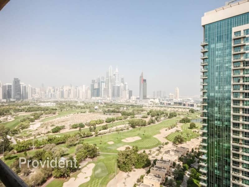 Full Golf Course View | Spacious | High Floor