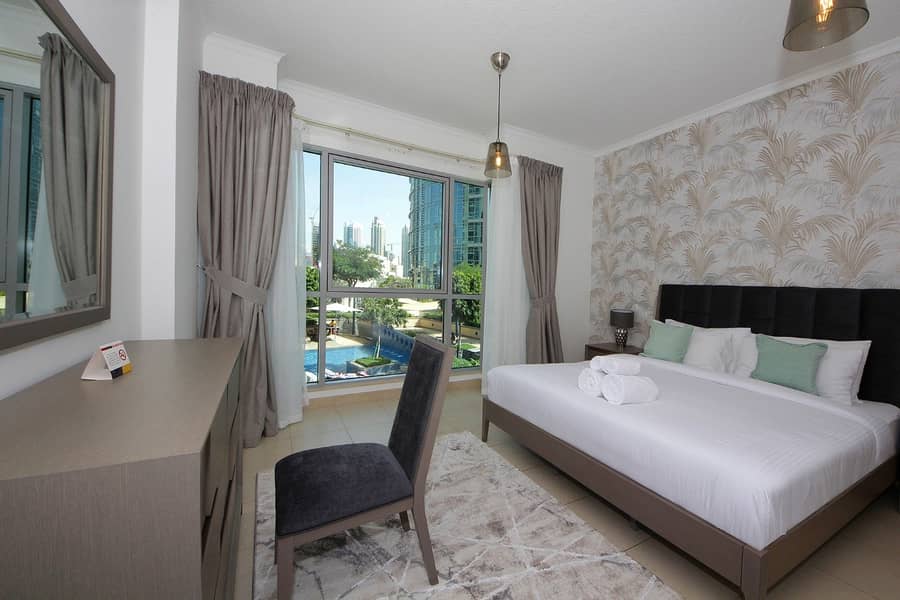 Amazing Price Of  2,900,000 / Dubai Downtown / The Residence /  3 Bed /  Fully Furnished  / Full View