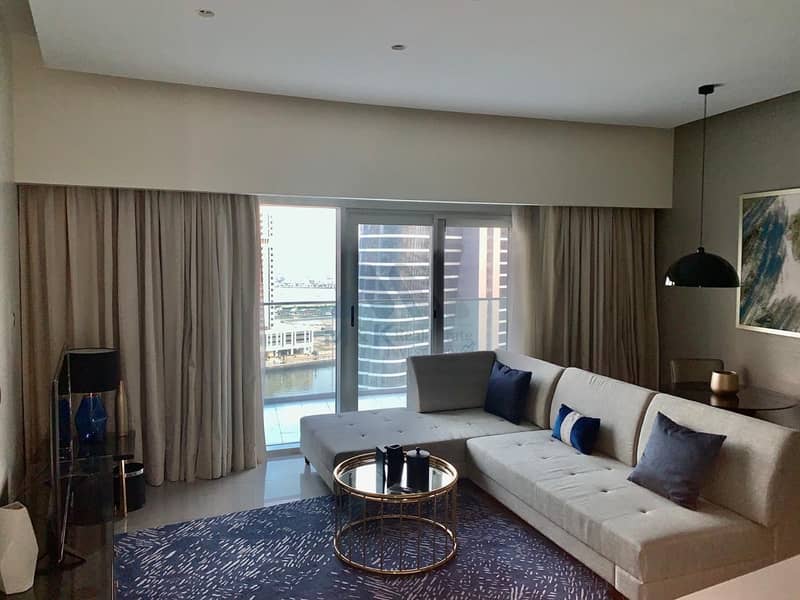 Canal view | Fully Furnished | Huge Balcony