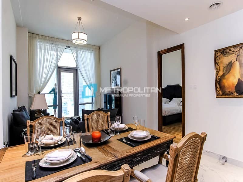 Large 1-Bed| Canal View | Chiller Free| Al Habtoor