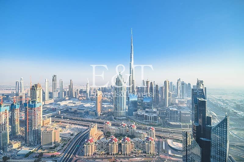 High Floor | Burj Khalifa Views | Vacant