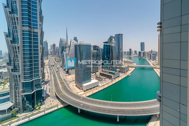 Large 1 BR Apartment | Canal View |Habtoor City