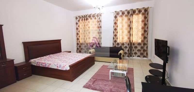 FURNISHED STUDIO FOR RENT IN SPAIN CLUSTER MONTHLY RENT 2000/- AED PER MONTH