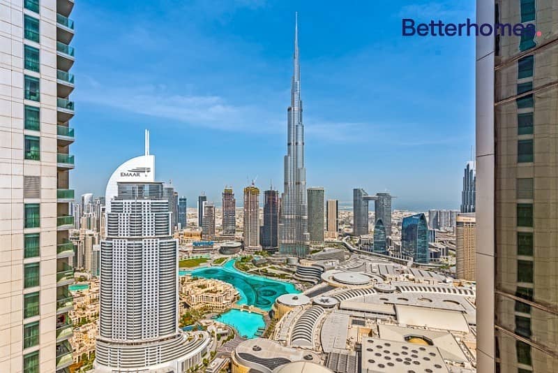 Full Burj Khalifa View & Fountain View | Furnished