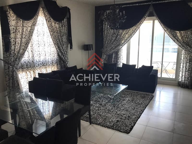 Furnished | Huge 1 Bed | Partial Marina view