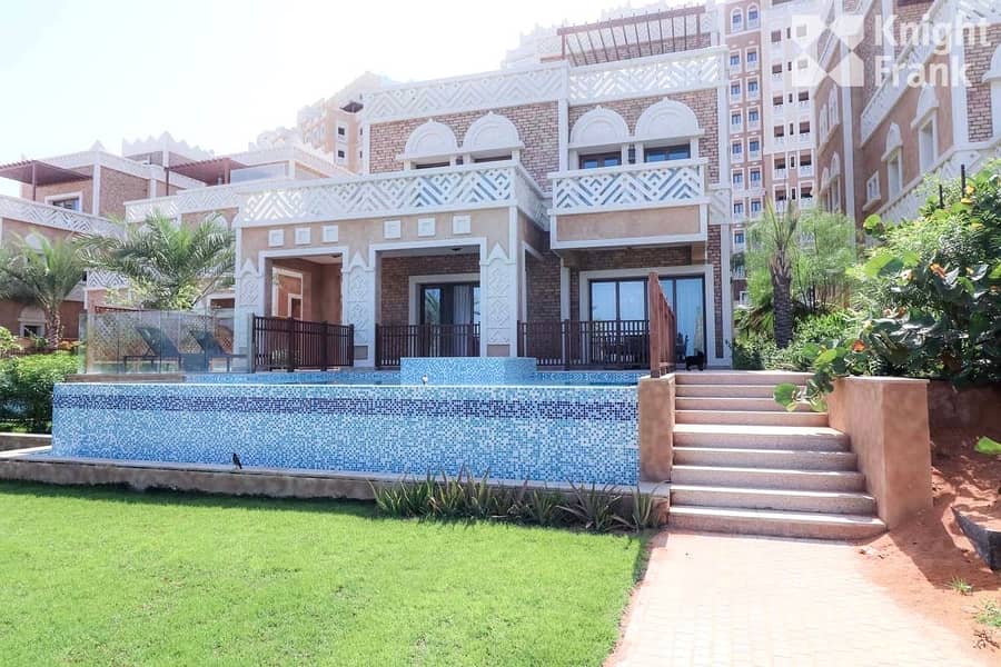 4 Bed Balqis Villa | Furnished By Fendi | Well Priced | Sea Views