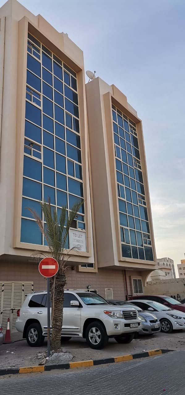 2 B/R hall Split Central AC (G+4 Building) flats available in Nuaimiya - Ajman