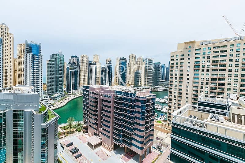 Partial Marina View on High Floor | Vacant