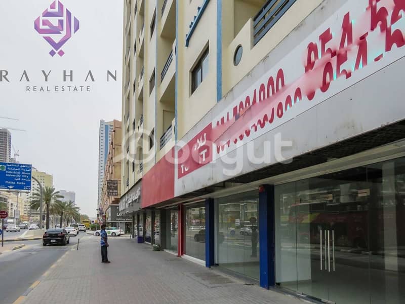 2 3 HUGE DOOR SHOP AVAILABLE NEAR SHARJAH CITY CENTER/ NO COMMISSION/ DIRECT FROM OWNER